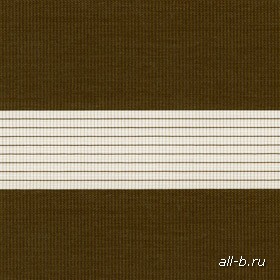 Рулонные шторы Зебра:СТАНДАРТ коричневый 