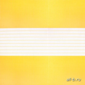 Рулонные шторы Зебра:СТАНДАРТ желтый 