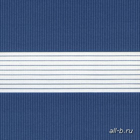 Рулонные шторы Зебра:СТАНДАРТ синий