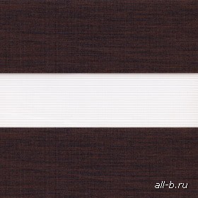Рулонные шторы Зебра:МОНТАНА коричневый