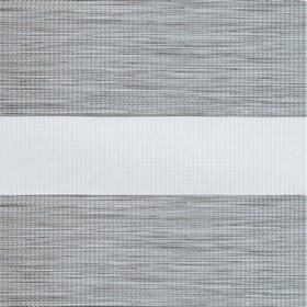 Рулонные шторы Зебра:САХАРА серый