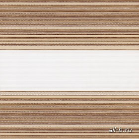 Рулонные шторы Зебра:ДАКОТА светло-коричневый 