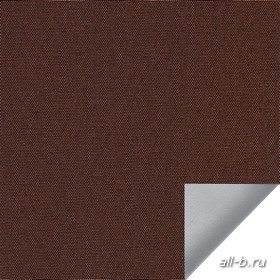 Рулонные шторы:АЛЬФА ALU BLACK-OUT темно-коричневый