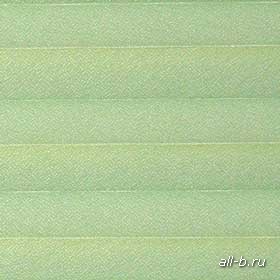Шторы плиссе:Креп Перла светло-зеленый